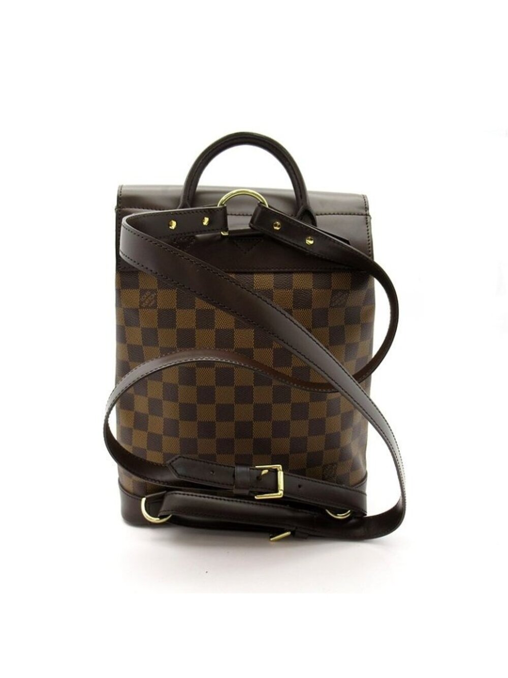 ★SOLD★ Louis Vuitton Soho Damier Backpack Brown - Picture 4 of 7